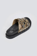 Σανδάλια με print ERYNN - Χρυσό - thefashionproject.gr - ERYNN