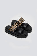 Σανδάλια με print και velcro 2553/91