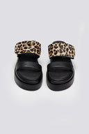 Σανδάλια με print και velcro 2553/91 - Leopard - thefashionproject.gr - Mariella Fabiani