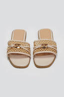 Σανδάλια με ψάθα ERYNN - Μπεζ - thefashionproject.gr - ERYNN - 23477003002