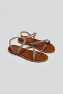 Σανδάλια με στρας Estil - Χαλκός - thefashionproject.gr - Estil