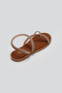 Σανδάλια με στρας Estil - Χαλκός - thefashionproject.gr - Estil
