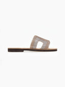 Σανδάλια με στρας φάσα estil - Χαλκός - thefashionproject.gr - Estil