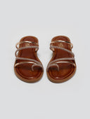 Σανδάλια με στρας λουράκια Estil - Χαλκός - thefashionproject.gr - Estil - 23584013003