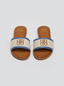 Σανδάλια με υφασμάτινη φάσα ERYNN - Μπλε - thefashionproject.gr - ERYNN - 23550037002