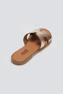 Σανδάλια nubuck με ανοίγματα Estil