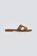 Σανδάλια nubuck με ανοίγματα Estil