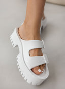 Σανδάλια platforms sporty με φάσες