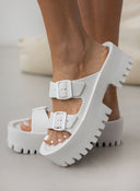 Σανδάλια platforms sporty με φάσες