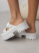 Σανδάλια platforms sporty με φάσες