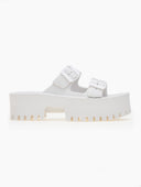 Σανδάλια platforms sporty με φάσες