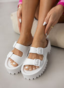 Σανδάλια platforms sporty με φάσες