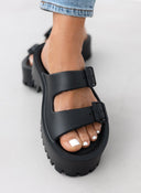 Σανδάλια platforms sporty με φάσες