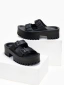 Σανδάλια platforms sporty με φάσες