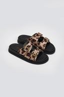 Σανδάλια ponyskin με print Estil