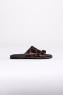 Σανδάλια ponyskin με print Estil