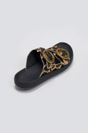 Σανδάλια ponyskin με print JOYA FANTASY SANDALS