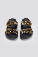 Σανδάλια ponyskin με print JOYA FANTASY SANDALS - Leopard - thefashionproject.gr - FANTASY SANDALS - 23716032002