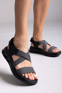 Σανδάλια sporty crossover με velcro