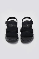 Σανδάλια sporty με δύο φάσες και velcro 