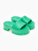 Σανδάλια sporty platforms με φαρδιά φάσα