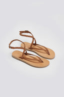 Σανδάλια suede δερμάτινα Tfp