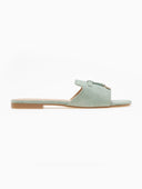 Σανδάλια suede με μεταλλικά charms ERYNN - Μέντα - thefashionproject.gr - ERYNN