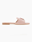 Σανδάλια suede με μεταλλικά charms ERYNN - Ροζ - thefashionproject.gr - ERYNN