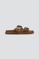 Σανδάλια suede με print και τοκά ERYNN - Leopard - thefashionproject.gr - ERYNN - 23615032002