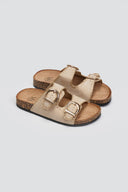 Σανδάλια suede με τοκάδες ERYNN