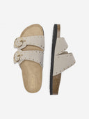 Σανδάλια suede με τρουκς Only 15341190 - Μπεζ - thefashionproject.gr - ONLY - 24129003002