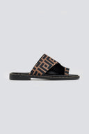 Σανδάλια υφασμάτινα με print Tfp - Καφέ - thefashionproject.gr - TFP - 24047036003