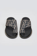 Σανδάλια υφασμάτινα με print Tfp - Τάουπε - thefashionproject.gr - TFP