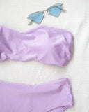 Σετ basic corset μπικίνι - Λιλά - thefashionproject.gr - The Fashion Project