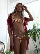 Σετ bikini με σούρες στο τοπ