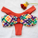 Σετ bikini με σούρες και κρίκο - Multi - thefashionproject.gr - The Fashion Project