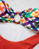 Σετ bikini με σούρες και κρίκο - Multi - thefashionproject.gr - The Fashion Project