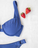 Σετ lurex bikini με κρίκους