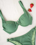 Σετ lurex bikini με κρίκους