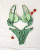 Σετ lurex bikini με κρίκους
