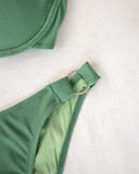 Σετ lurex bikini με κρίκους