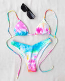 Σετ πολύχρωμο bikini τριγωνάκι - Multi - thefashionproject.gr - The Fashion Project
