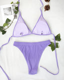 Σετ ψηλόμεσο ριπ bikini