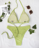 Σετ ψηλόμεσο ριπ bikini