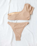 Σετ ριπ bikini με ένα μανίκι