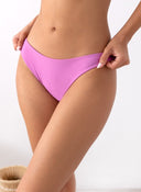 Σετ three pieces μπικίνι με παντελόνι - Μωβ ανοιχτό - thefashionproject.gr - Modern ocean