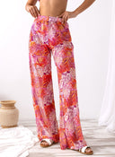 Σετ three pieces μπικίνι με παντελόνι - Μωβ ανοιχτό - thefashionproject.gr - Modern ocean