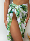 Σετ three pieces μπικίνι με σχέδιο φύλλα - Πράσινο - thefashionproject.gr - The Fashion Project