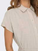 Shirt dress με δετό ζωνάκι ONLY 15320260