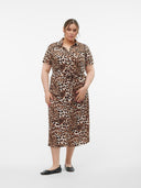 Shirt dress με print plus size Vero Moda Curve 10300128